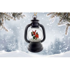 Antique lantern spherical Christmas decoration