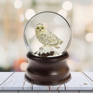 Music Box Snowy Owl Snowball