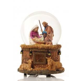 Music Box Town Christmas Water Ball